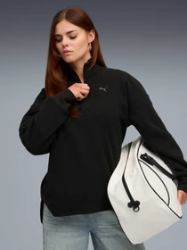 Худи и свитшоты PUMA Her Half-zip Winterized Crew модель 688157 Фото