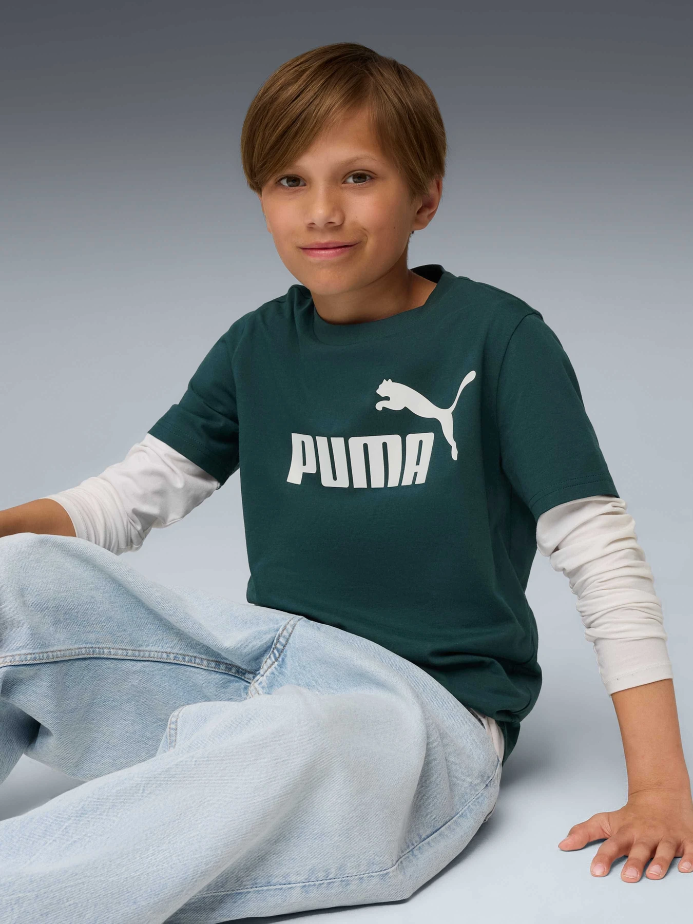 Футболки и поло PUMA Ess No. 1 Logo Tee модель 684906 Фото