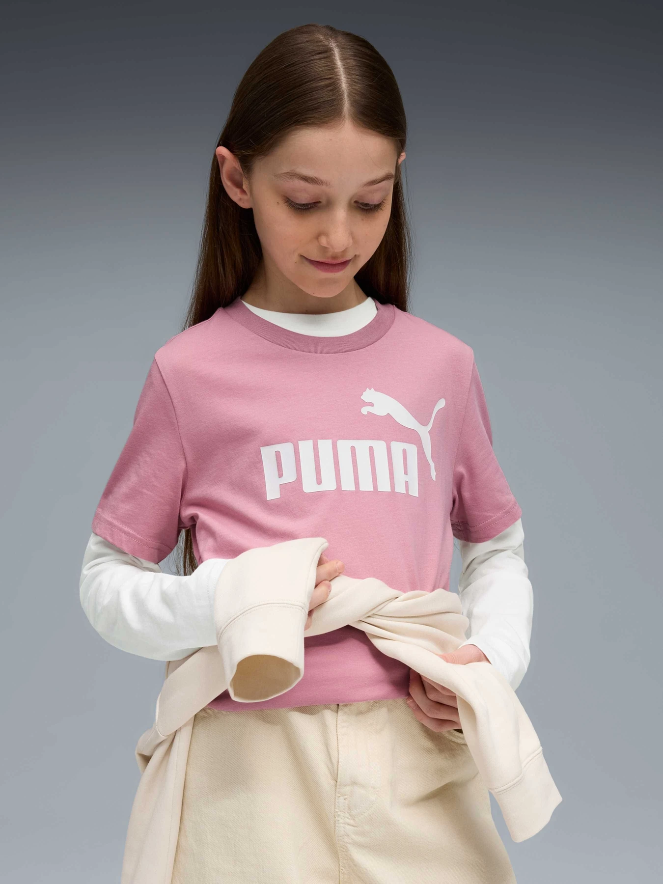 Футболки и поло PUMA Ess No. 1 Logo Tee модель 684892 Фото