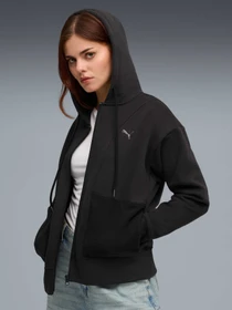 Худі та світшоти PUMA Her Relaxed Full-zip Hoodie модель 633011 Фото