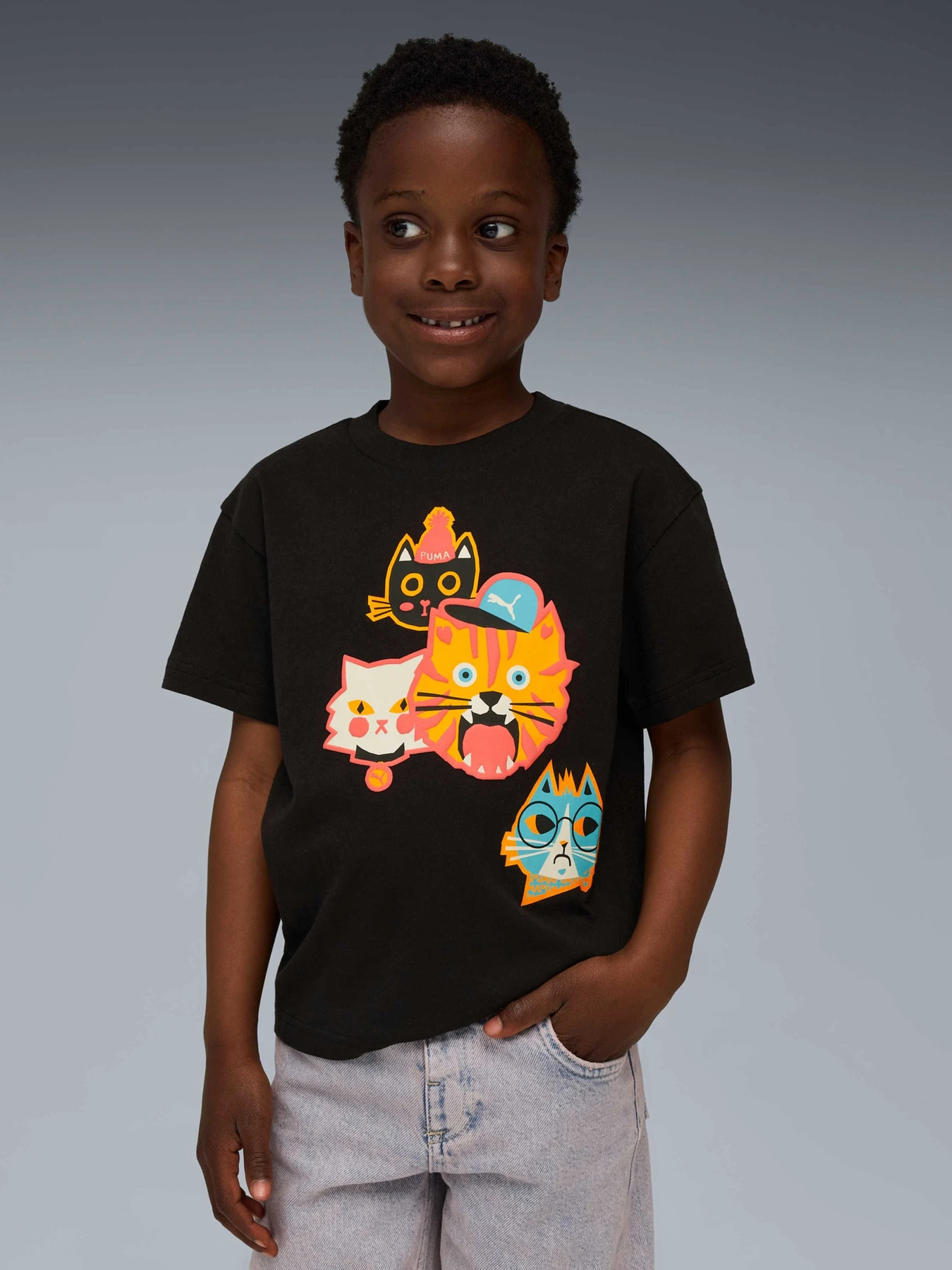 Футболки и поло PUMA Moody Cat Tee модель 632206 Футболки и поло PUMA Moody Cat Tee модель 632206 Фото