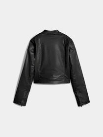 Куртки та дублянки PUMA Pleather Racer Jacket модель 632170 Фото