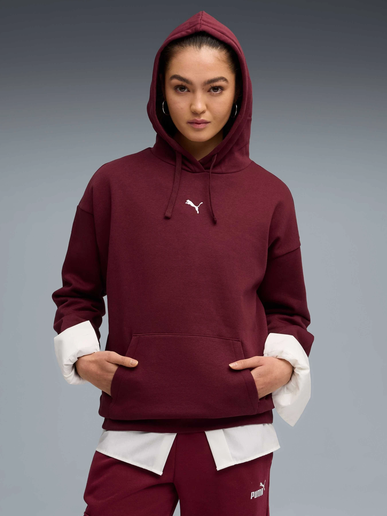 Худи и свитшоты PUMA Ess Oversized Hoodie модель 685398 Фото