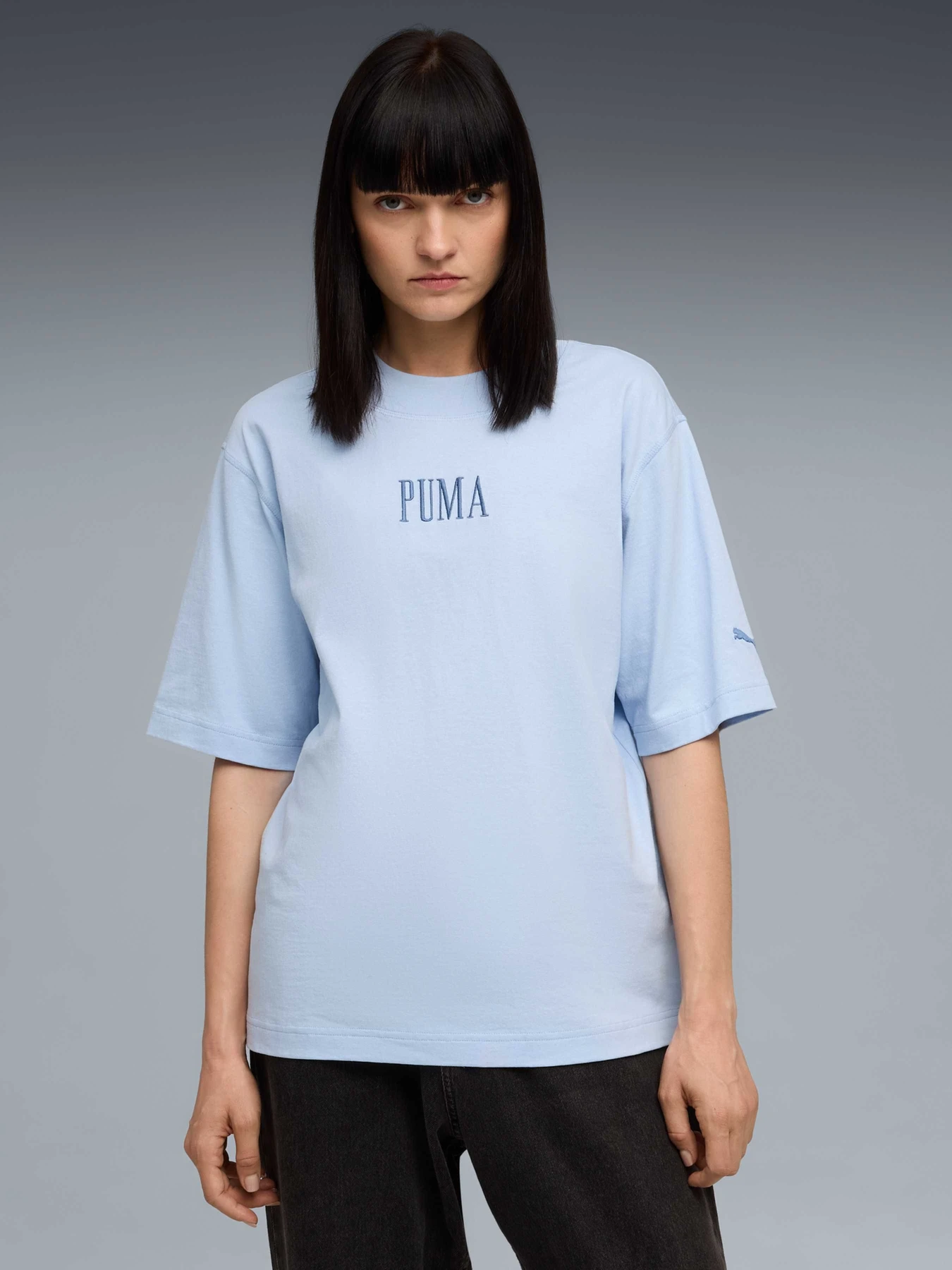 Футболки і поло PUMA Premium Ess Graphic Boxy Tee модель 632069 Фото
