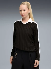 Футболки і поло PUMA T7 Relaxed Long Sleeve Polo модель 632141 Фото