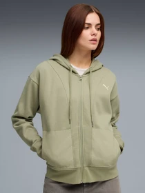 Худі та світшоти PUMA Her Relaxed Full-zip Hoodie модель 688150 Фото