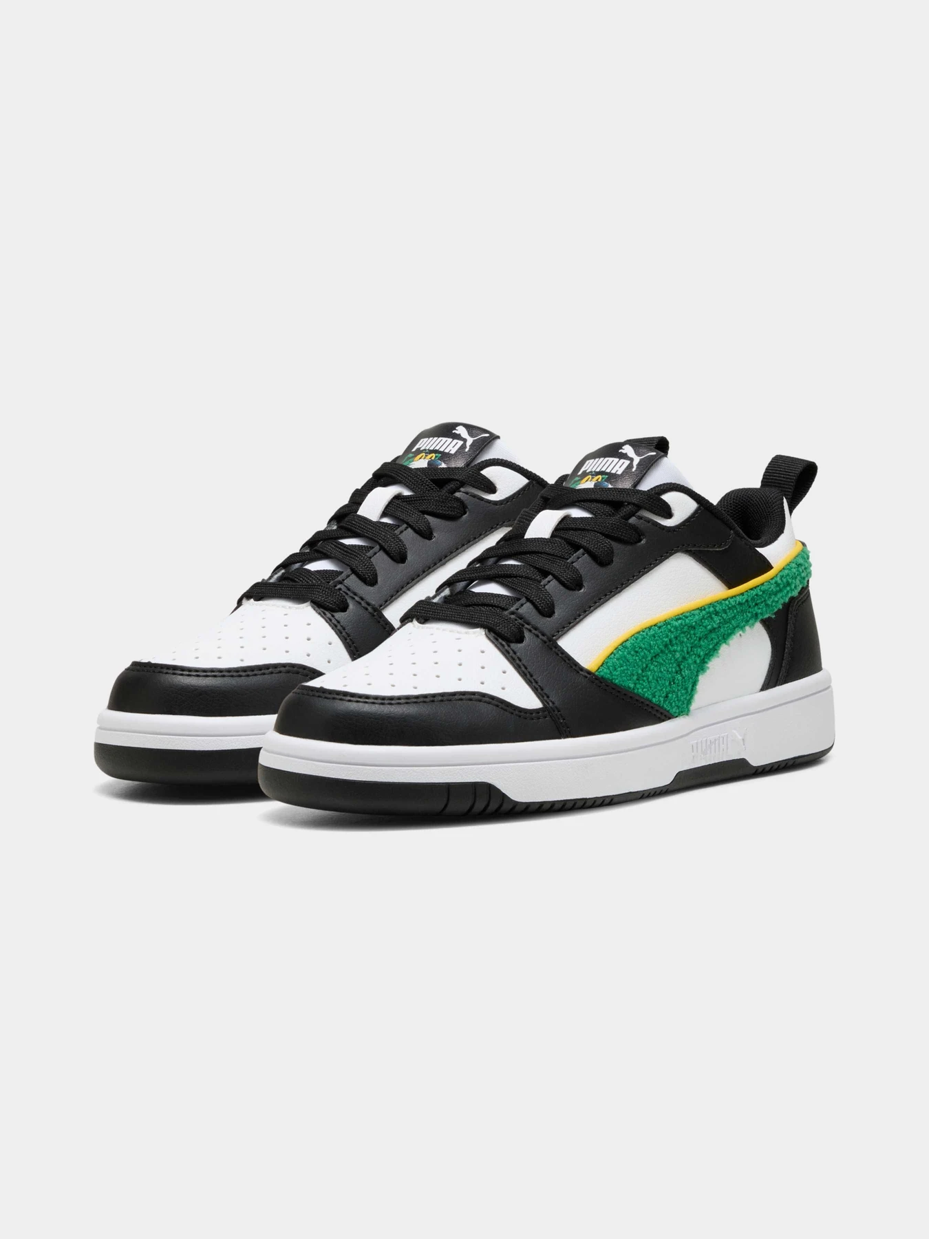 Кеды PUMA Rebound V6 Lo Super Jr модель 404393 Кеды PUMA Rebound V6 Lo Super Jr модель 404393 Фото