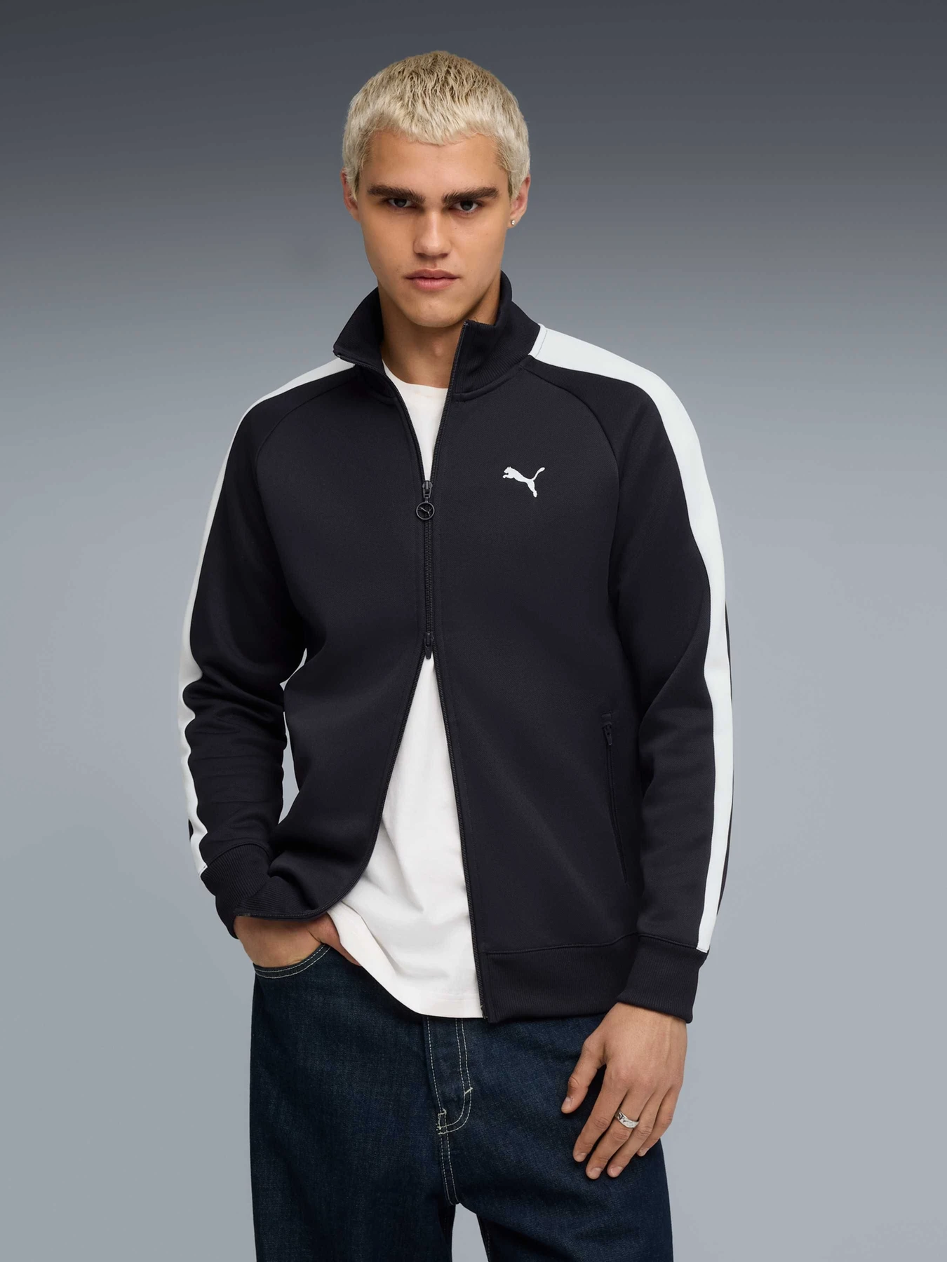 Худи и свитшоты PUMA T7 Always On Track Jacket модель 629587 Фото
