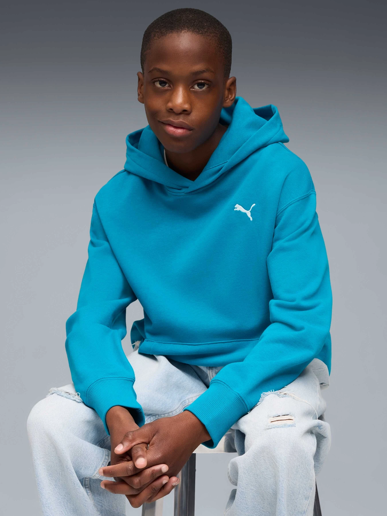 Худі та світшоти PUMA Wardrobe Ess Relaxed Hoodie модель 629879 Худі та світшоти PUMA Wardrobe Ess Relaxed Hoodie модель 629879 Фото