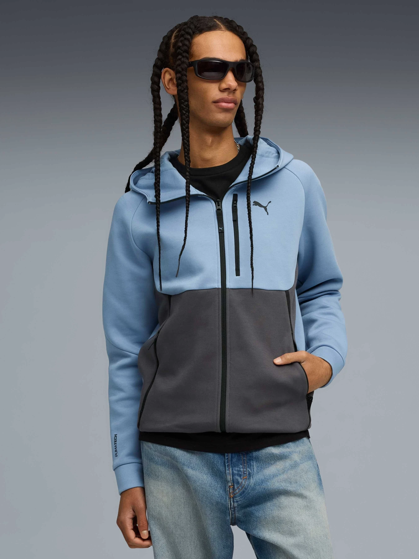 Худі та світшоти PUMA Tech Full-zip Hoodie модель 629674 Худі та світшоти PUMA Tech Full-zip Hoodie модель 629674 Фото