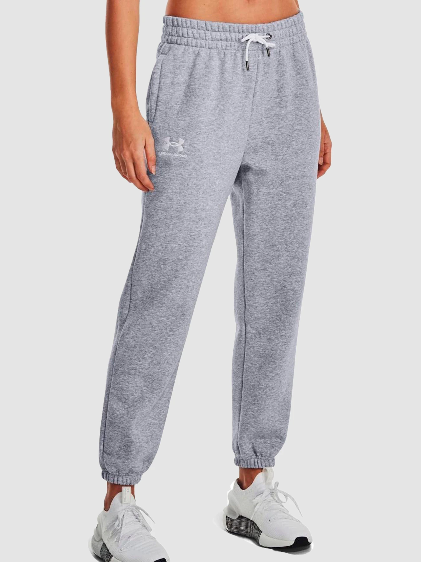 Брюки Under Armour Essential Fleece Jogger модель 1373034-011 Брюки Under Armour Essential Fleece Jogger модель 1373034-011 Фото