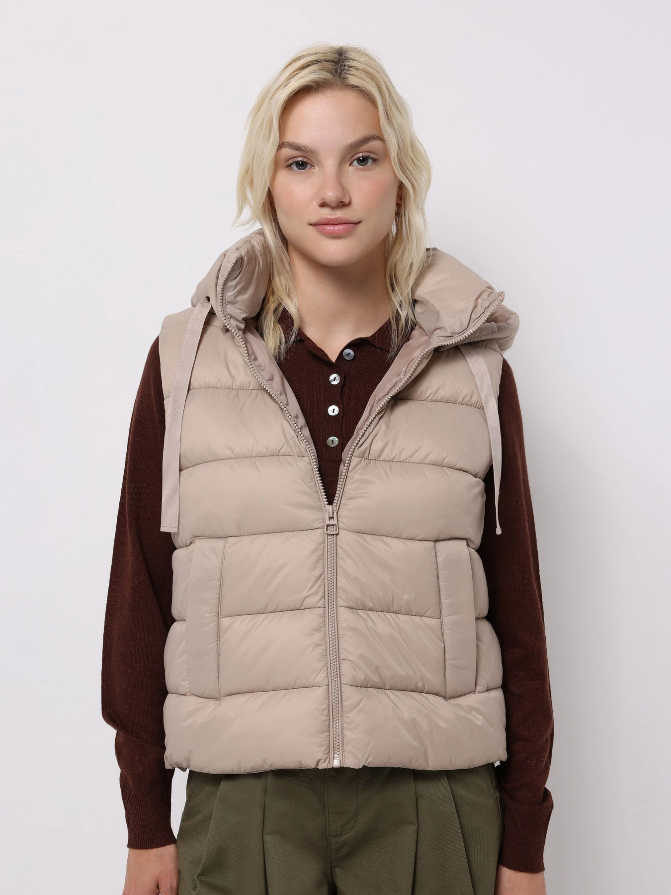 Куртки и дубленки Colin’s модель CL1075668_Q1.V1_BEI Фото