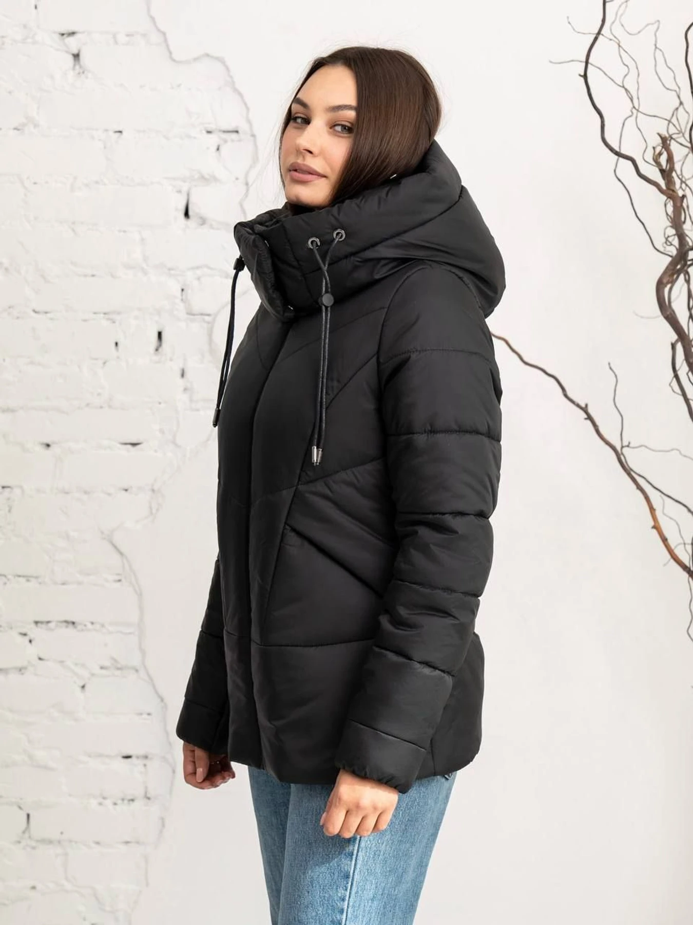 Куртки и дубленки UVENTUM модель Gerda-RF-BLC Фото
