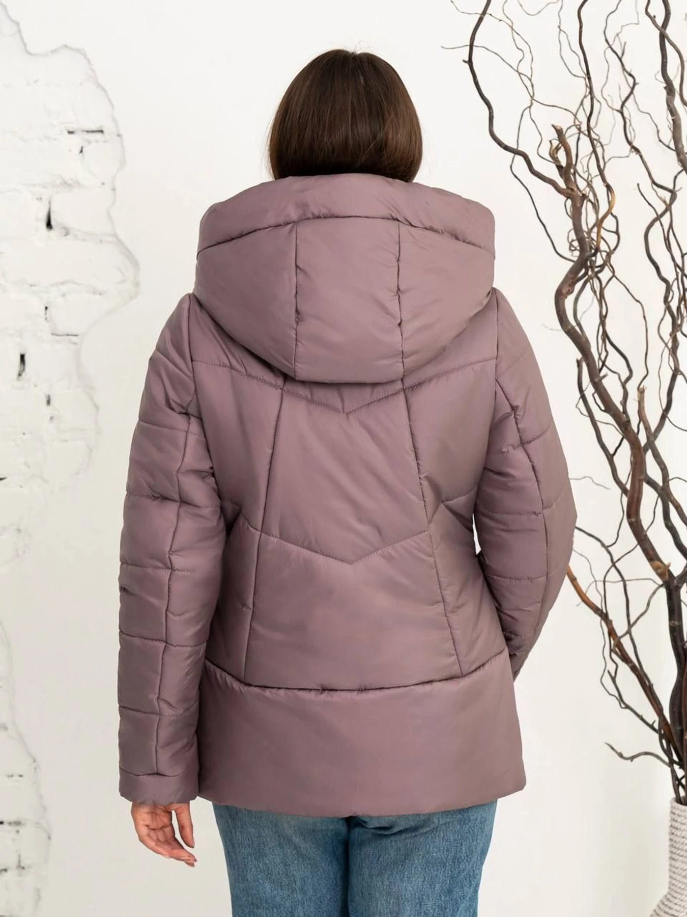 Куртки и дубленки UVENTUM модель Gerda-RF-PINK Фото