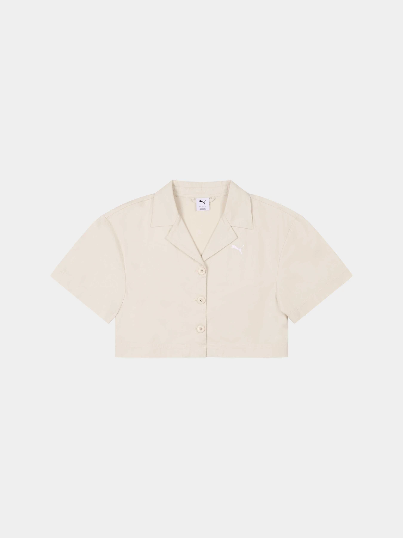Рубашки PUMA Wardrobe Ess Cropped Shirt модель 633817 Рубашки PUMA Wardrobe Ess Cropped Shirt модель 633817 Фото