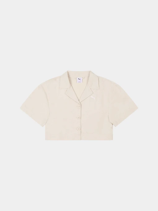 Сорочки PUMA Wardrobe Ess Cropped Shirt модель 633817 Фото