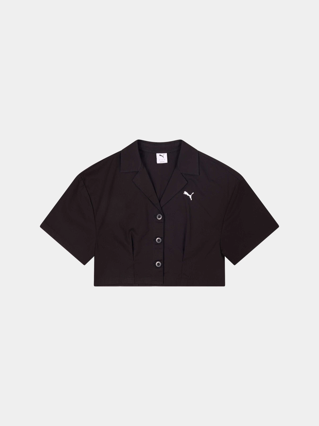 Рубашки PUMA Wardrobe Ess Cropped Shirt модель 633817 Рубашки PUMA Wardrobe Ess Cropped Shirt модель 633817 Фото