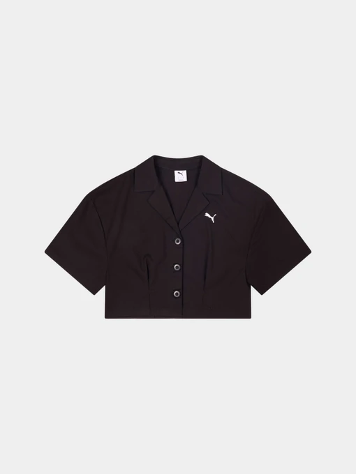Сорочки PUMA Wardrobe Ess Cropped Shirt модель 633817 Фото