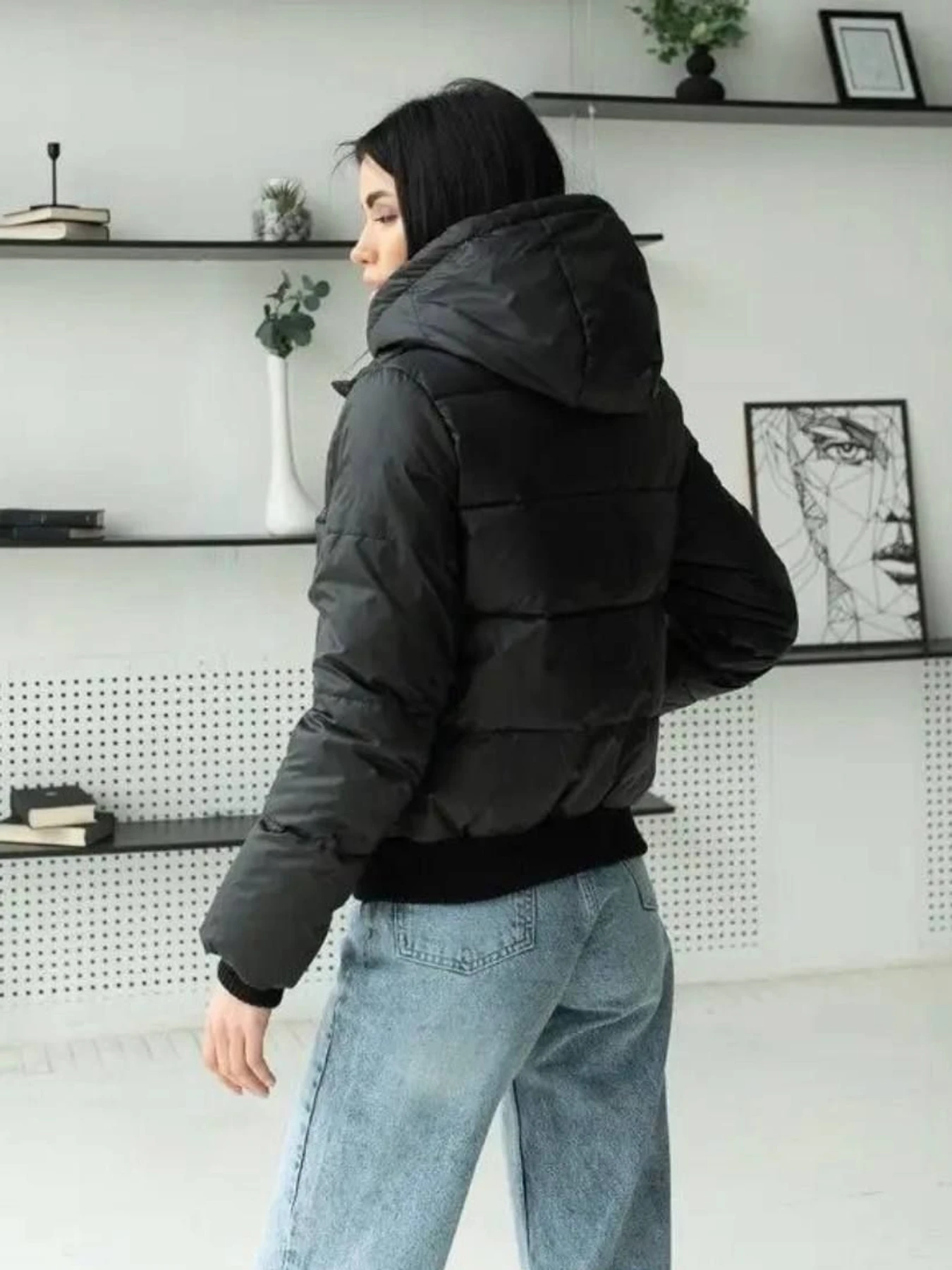 Куртки и дубленки UVENTUM модель UF-33-BLC Фото