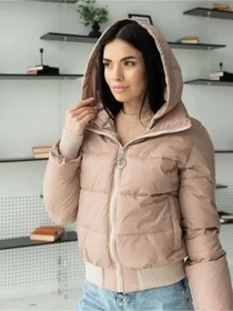 Куртки та дублянки UVENTUM модель UF-33-CREAM Фото