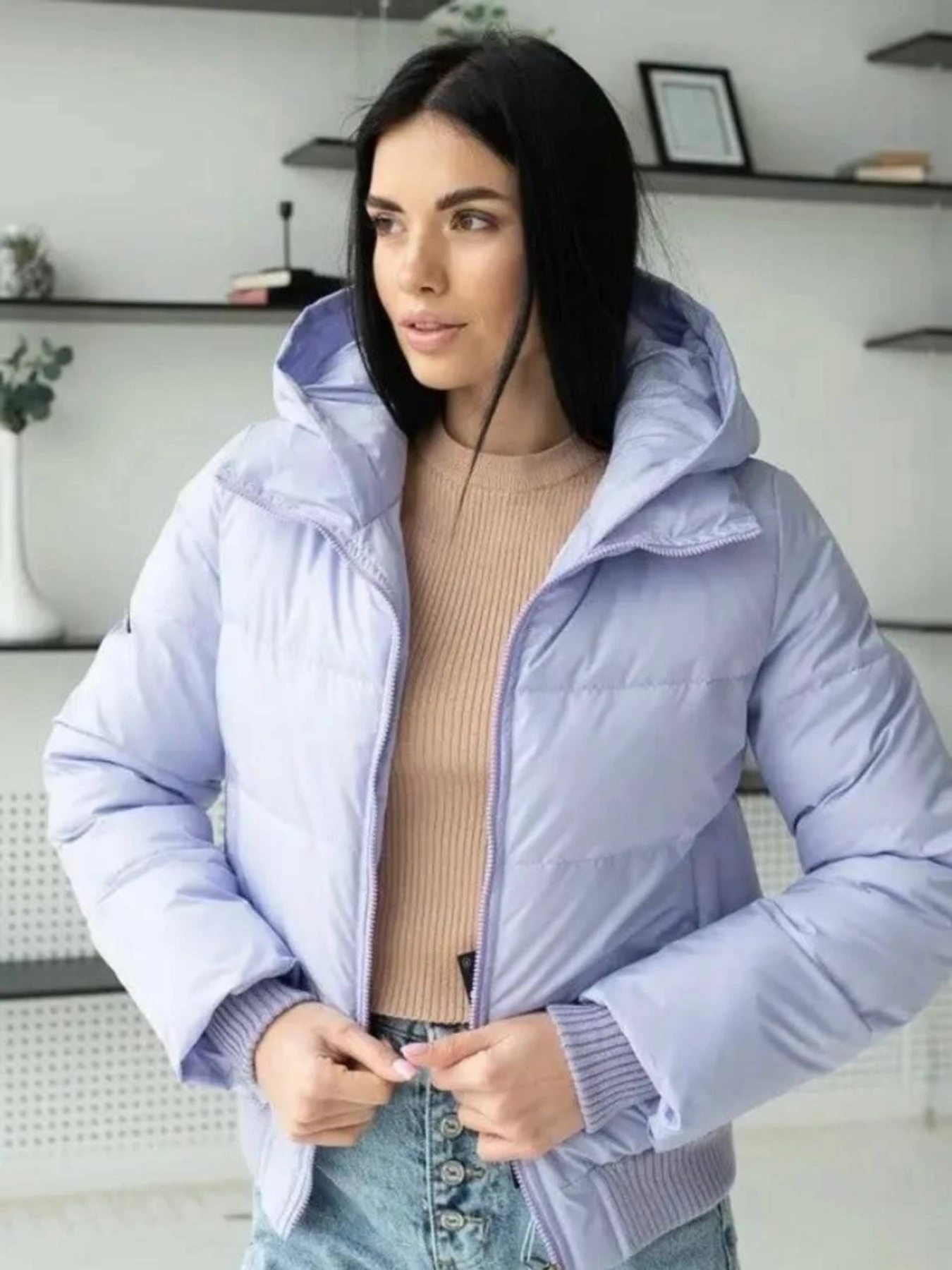 Куртки та дублянки UVENTUM модель UF-33-PURP Фото