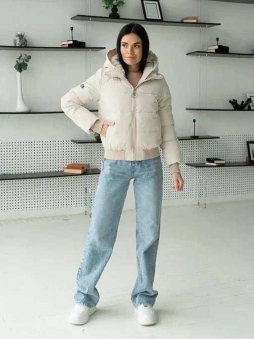 Куртки та дублянки UVENTUM модель UF-33-MILK Фото