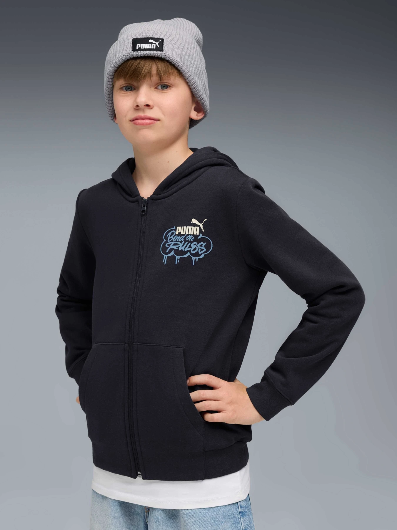 Худі та світшоти PUMA Mid90s Full-zip модель 688469 Худі та світшоти PUMA Mid90s Full-zip модель 688469 Фото