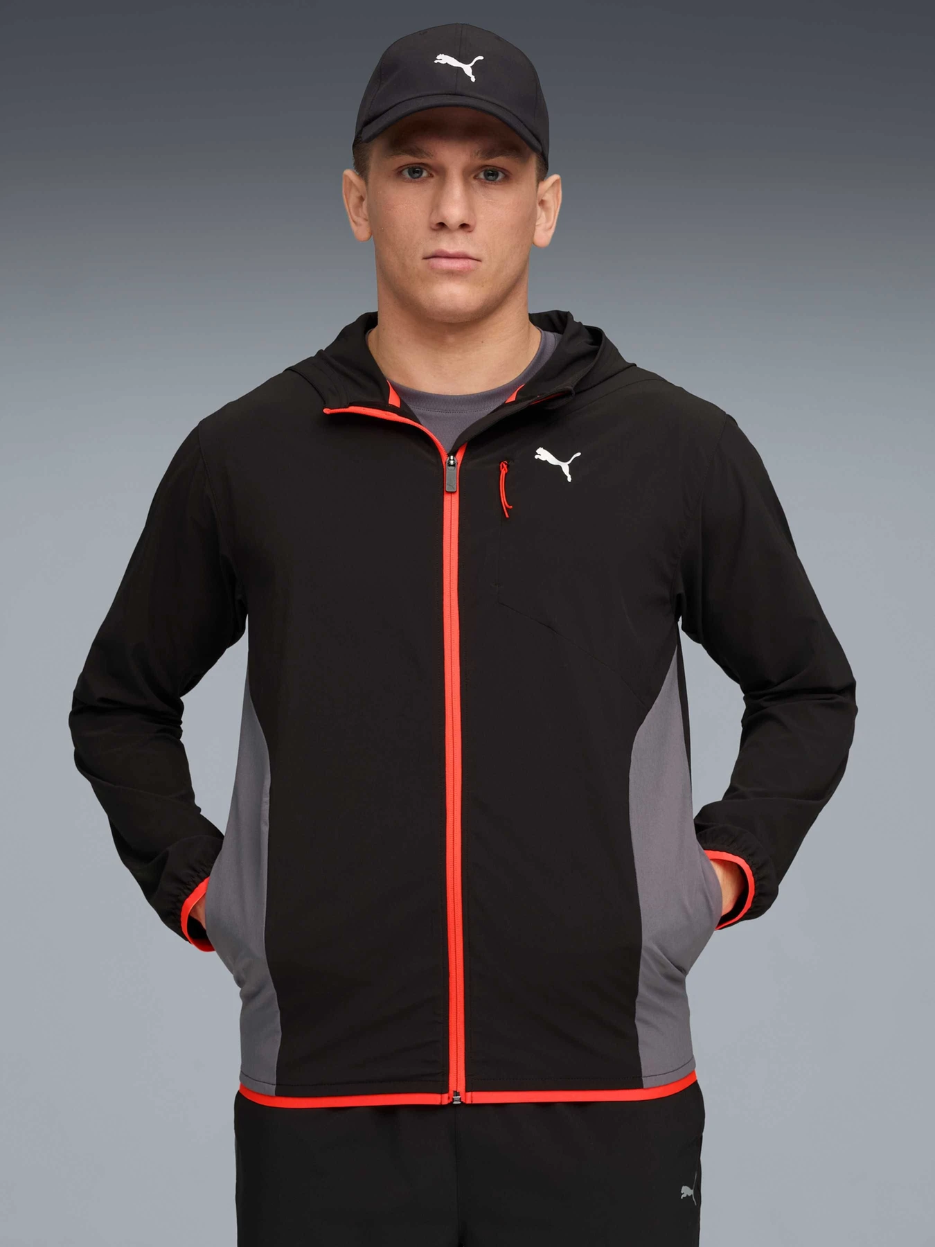 Куртки та дублянки PUMA M Pwrtrain Woven Jacket модель 527650 Куртки та дублянки PUMA M Pwrtrain Woven Jacket модель 527650 Фото