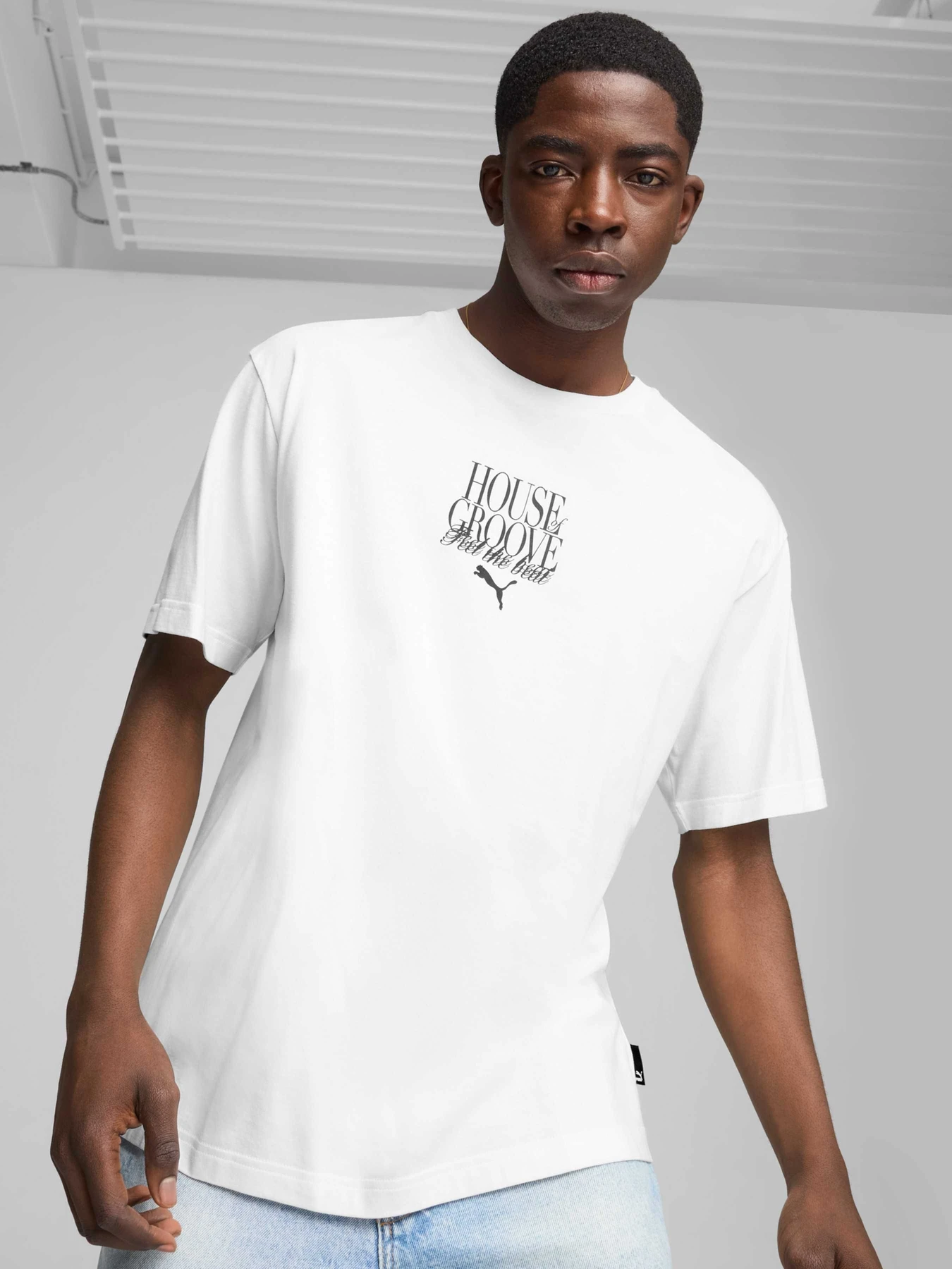 Футболки і поло PUMA Graphics House Of Groove Tee модель 628008 Футболки і поло PUMA Graphics House Of Groove Tee модель 628008 Фото