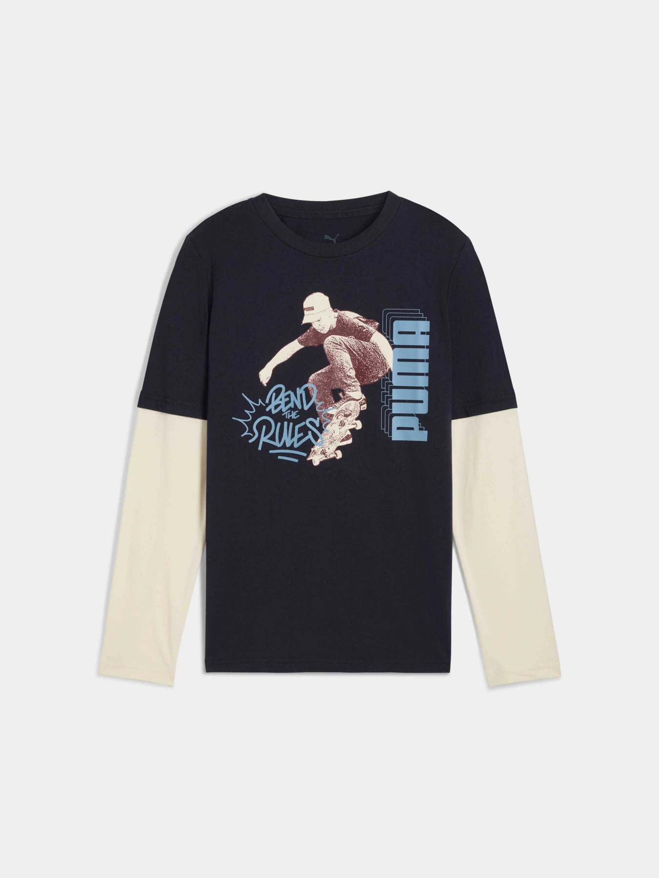 Худи и свитшоты PUMA Mid90s Layered Longsleeve модель 688467 Худи и свитшоты PUMA Mid90s Layered Longsleeve модель 688467 Фото