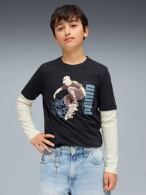 Худи и свитшоты PUMA Mid90s Layered Longsleeve модель 688467 Фото