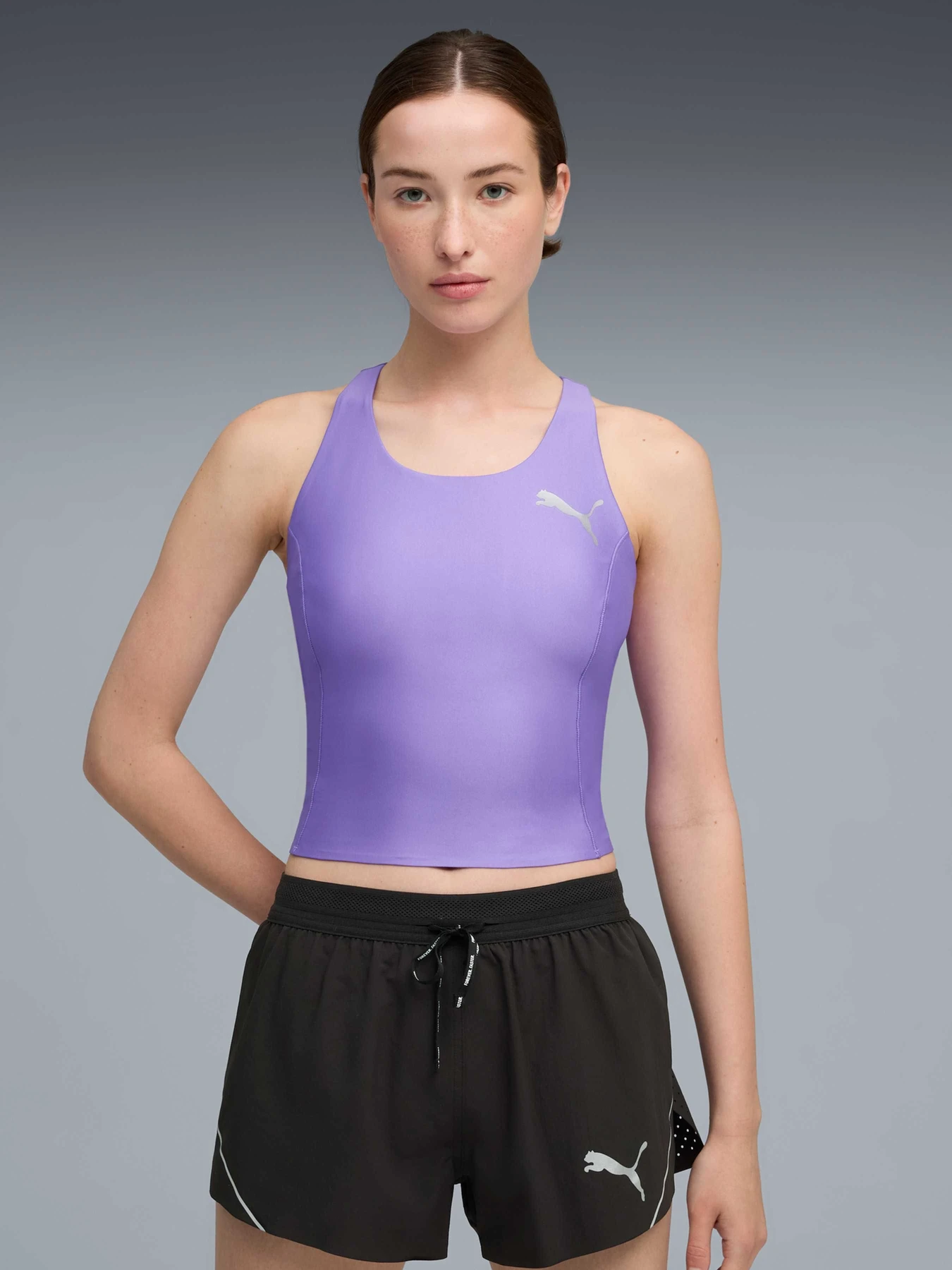 Футболки і поло PUMA W Raceday Ultraform Crop модель 527532 Футболки і поло PUMA W Raceday Ultraform Crop модель 527532 Фото