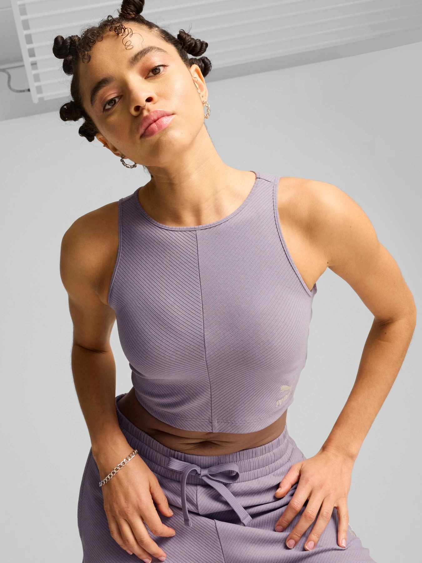 Футболки і поло PUMA Classics Ribbed Crop Top модель 626625 Футболки і поло PUMA Classics Ribbed Crop Top модель 626625 Фото