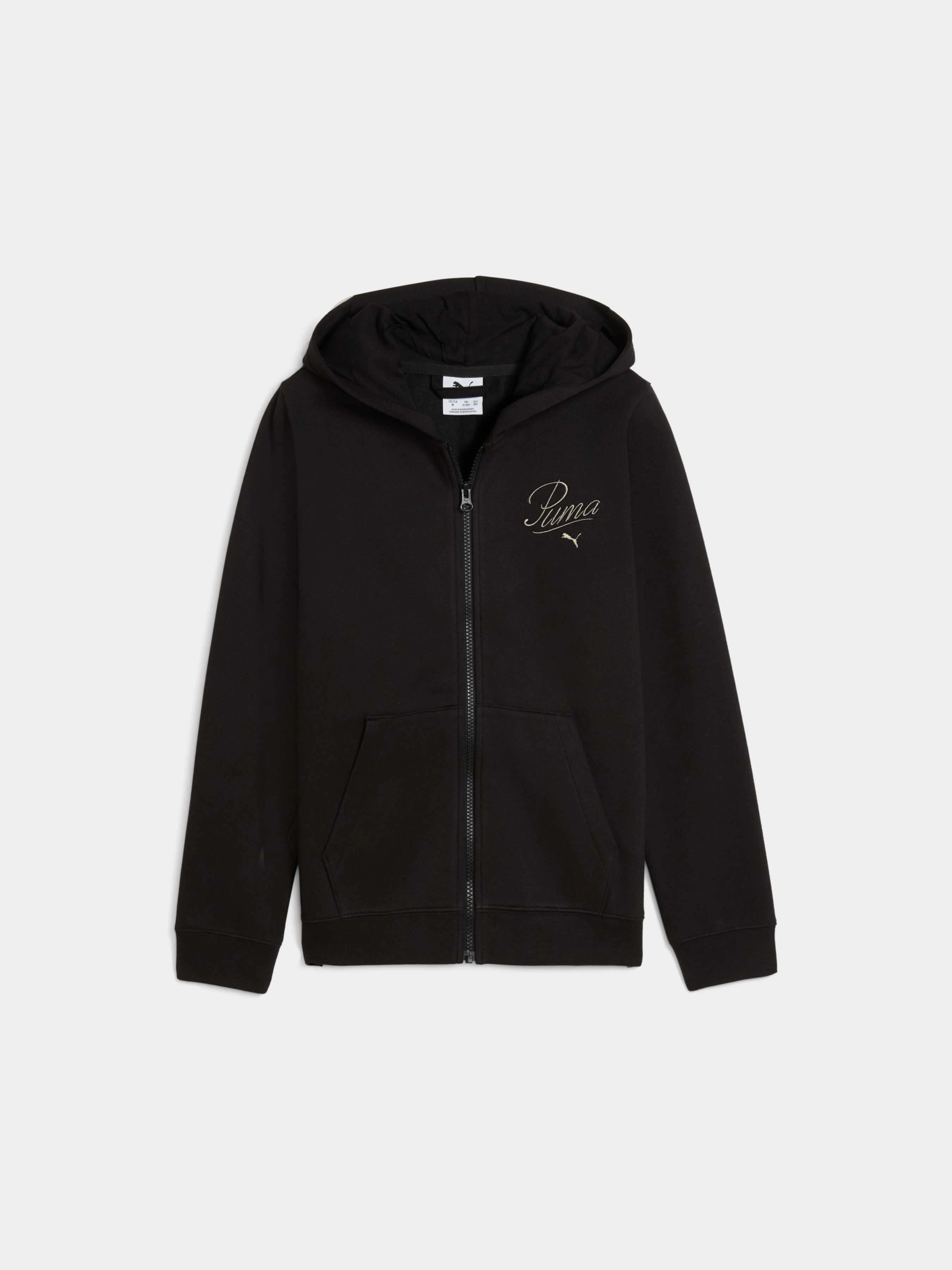 Дитяча Спортивна кофта PUMA Ess Script Full-zip Hoodie
