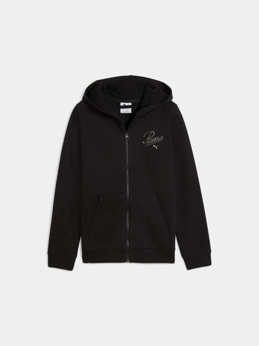 Худи и свитшоты PUMA Ess Script Full-zip Hoodie модель 689253 Фото