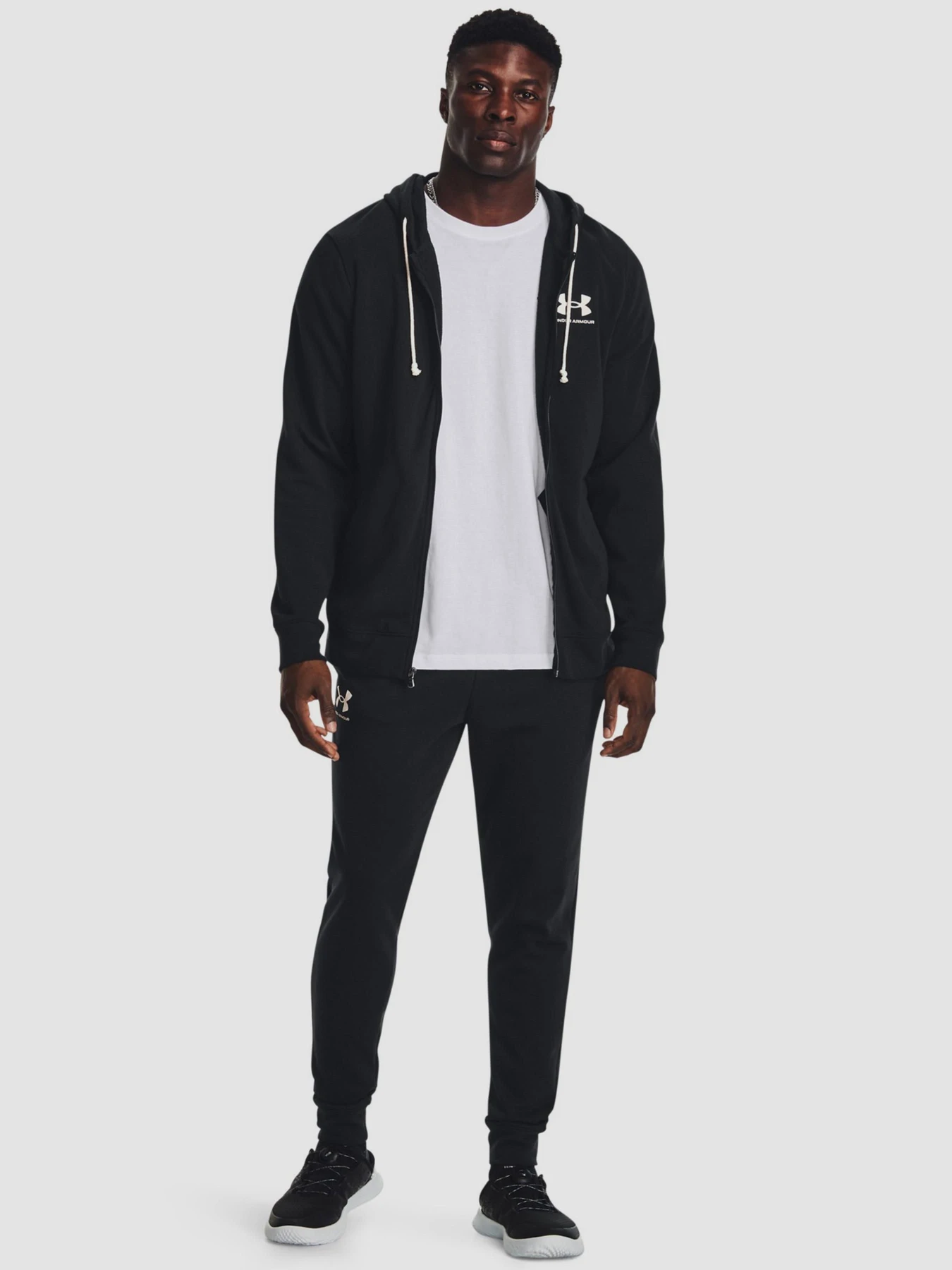 Брюки Under Armour Ua Rival Terry Jogger модель 1380843-001 Брюки Under Armour Ua Rival Terry Jogger модель 1380843-001 Фото