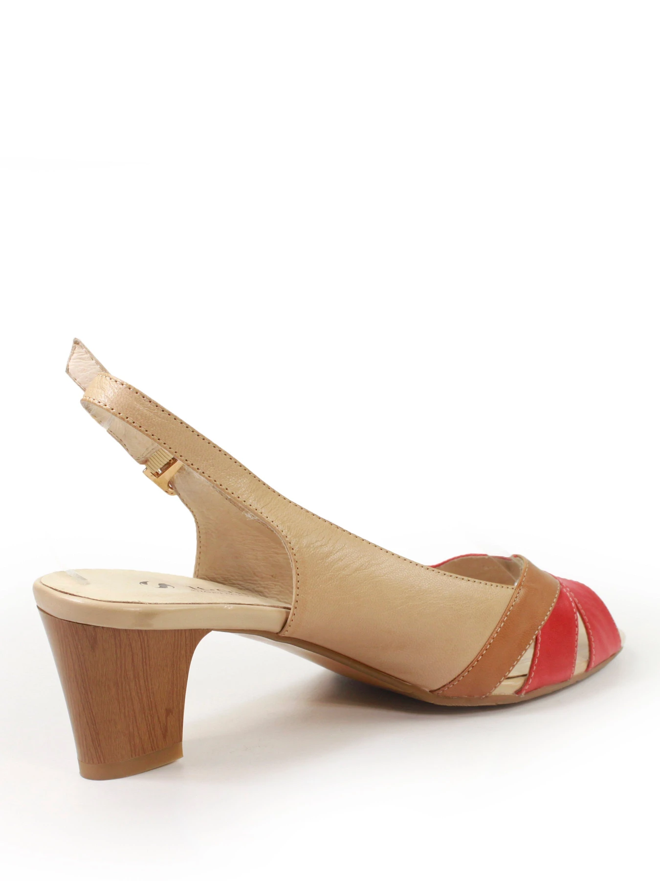 Босоножки It-girl модель CA861828-719CL-beige-red Фото