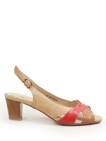 Босоножки It-girl модель CA861828-719CL-beige-red Фото