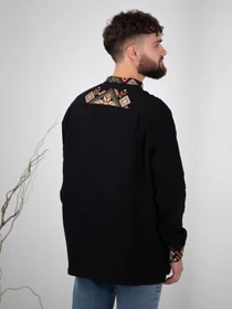 Вышиванки Едельвіка модель 255-25-00black Фото