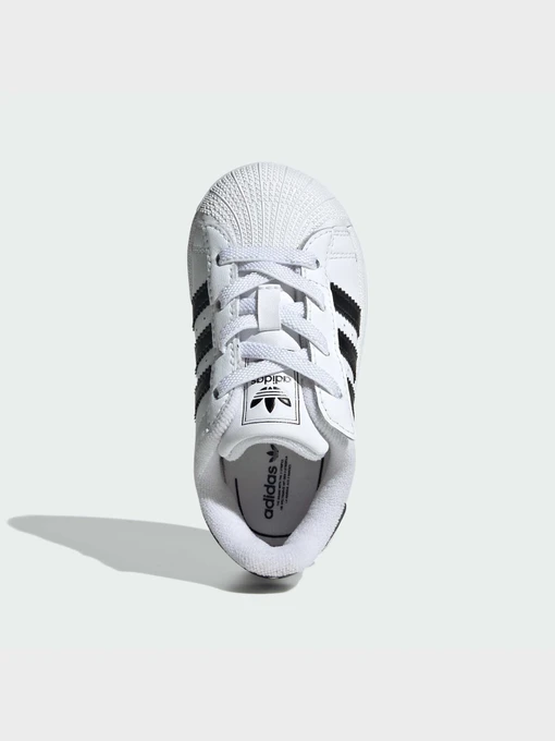 Шкіряні Дитячі Кеди низькі adidas Superstar фото 2