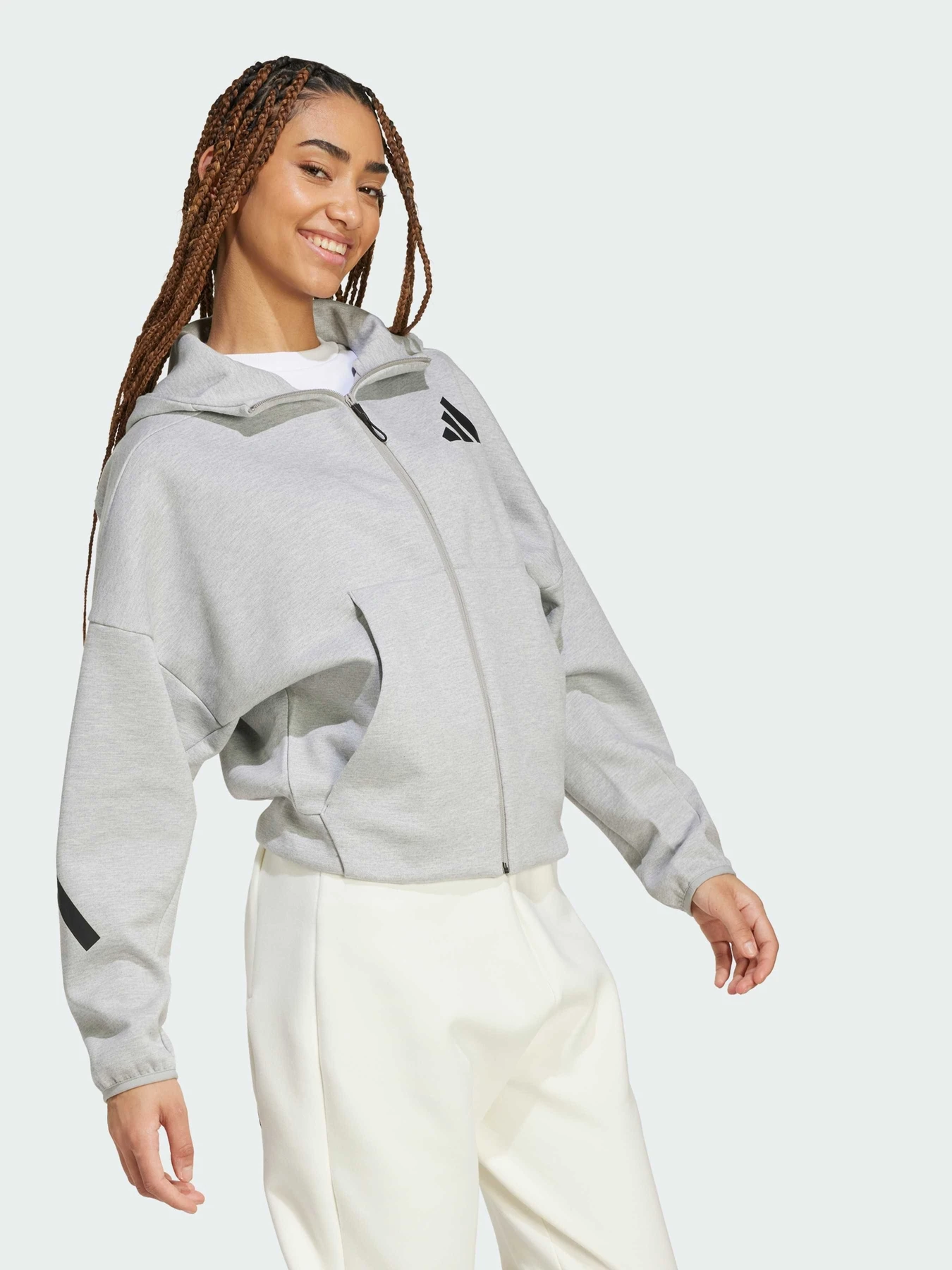 Худі та світшоти Adidas ZNE модель JD9593 Фото