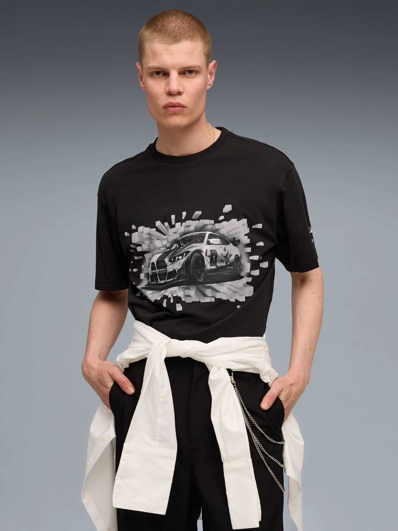 Футболки і поло PUMA Bmw Mms Graphic Tee Mono модель 632912 Футболки і поло PUMA Bmw Mms Graphic Tee Mono модель 632912 Фото