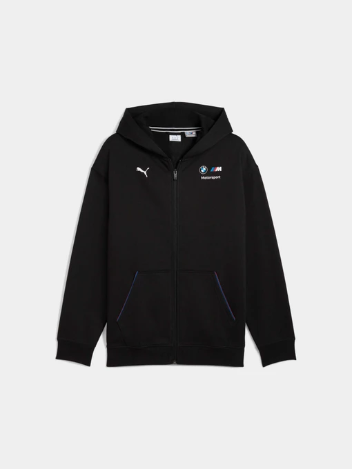 Худі та світшоти PUMA Bmw Mms Ess+ Fz Hdd Jkt Fl модель 633049 Фото