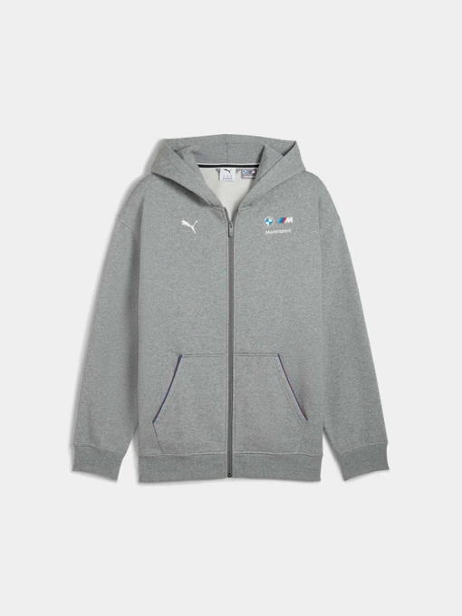 Худі та світшоти PUMA Bmw Mms Ess+ Fz Hdd Jkt Fl модель 633049 Фото