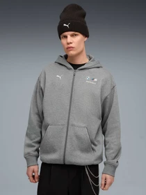 Худі та світшоти PUMA Bmw Mms Ess+ Fz Hdd Jkt Fl модель 633049 Фото