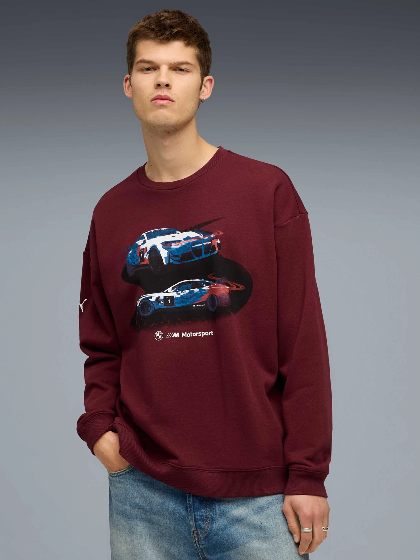 Худі та світшоти PUMA Bmw Mms Graphic Crew Sweat модель 632593 Худі та світшоти PUMA Bmw Mms Graphic Crew Sweat модель 632593 Фото