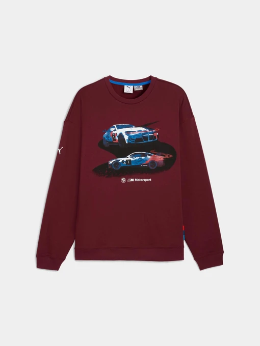 Худі та світшоти PUMA Bmw Mms Graphic Crew Sweat модель 632593 Фото
