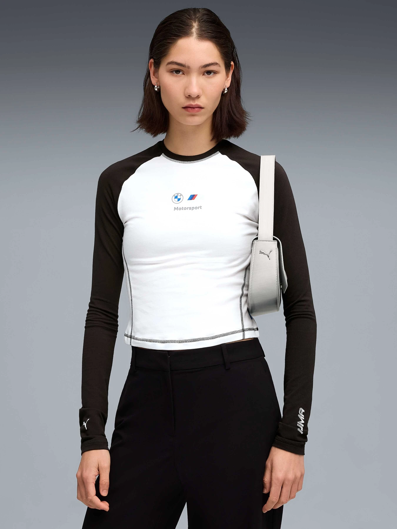 Худи и свитшоты PUMA Bmw Mms Wmn Baby Doll Ls модель 632611 Фото