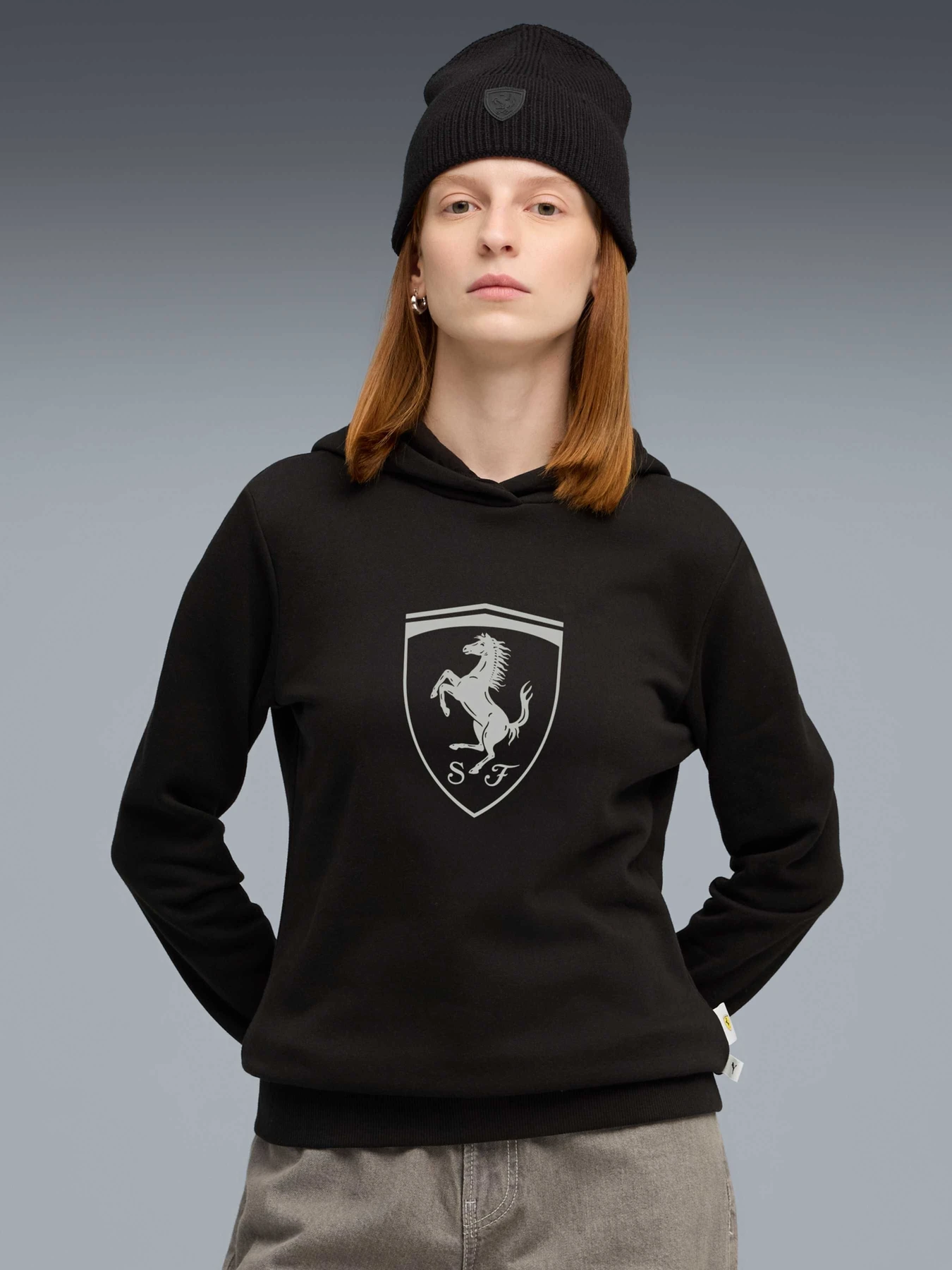 Худи и свитшоты PUMA Ferrari Sportswear Wm Hoodie модель 632793 Худи и свитшоты PUMA Ferrari Sportswear Wm Hoodie модель 632793 Фото