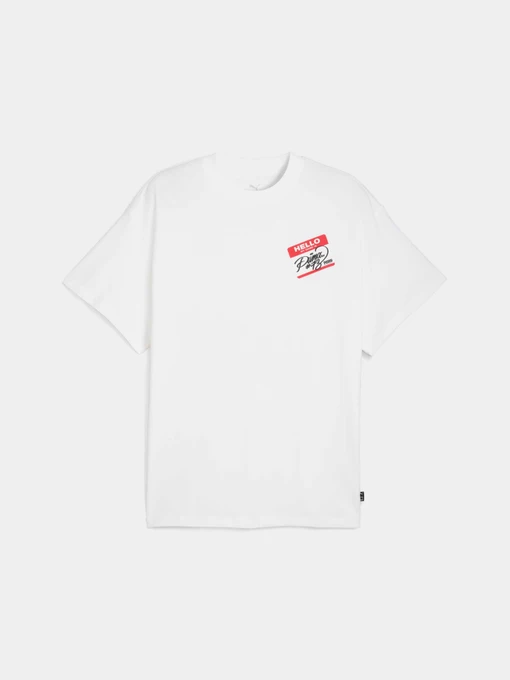 Футболки і поло PUMA Hooperhotline Tee I модель 632835 Фото